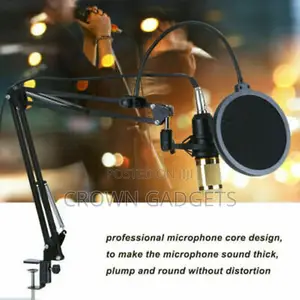 All-in-One Audio Interface DJ Mixer With Microphone