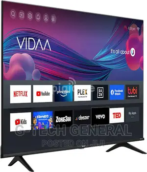 Vision 50 Inches Smart Android Power By Vidaa Tv.