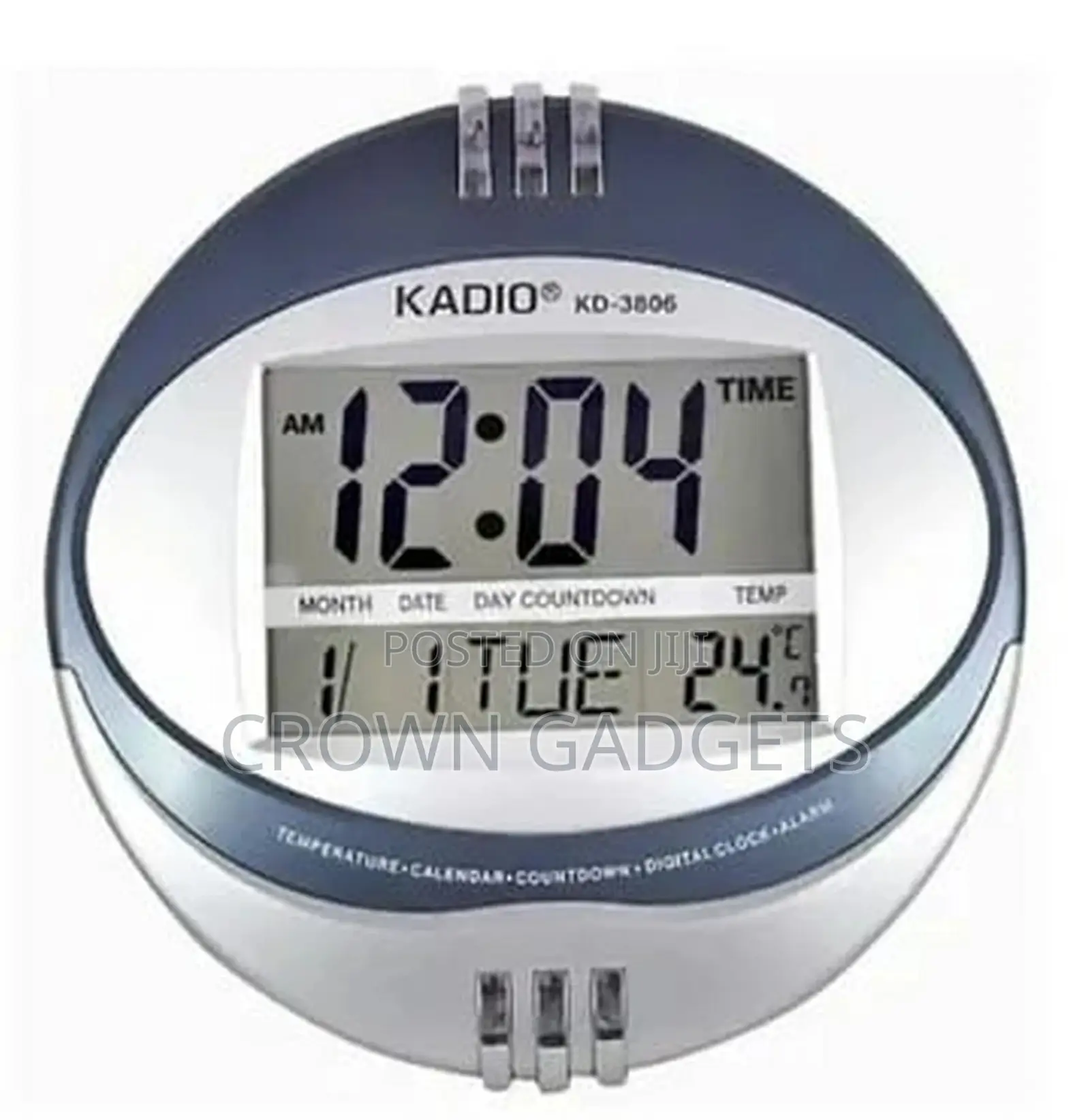 Big KADIO Wall/Table LCD Clock