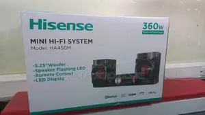 Hisense HA450 2.0 Channel Stereo Mini Hifi System 360W