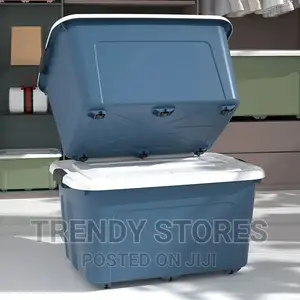 80L Storage Containers With Pulleys: