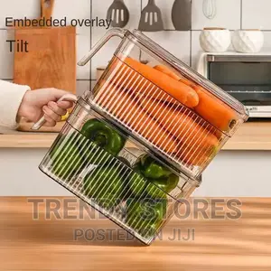 4L Refrigerator Acrylic Storage Box