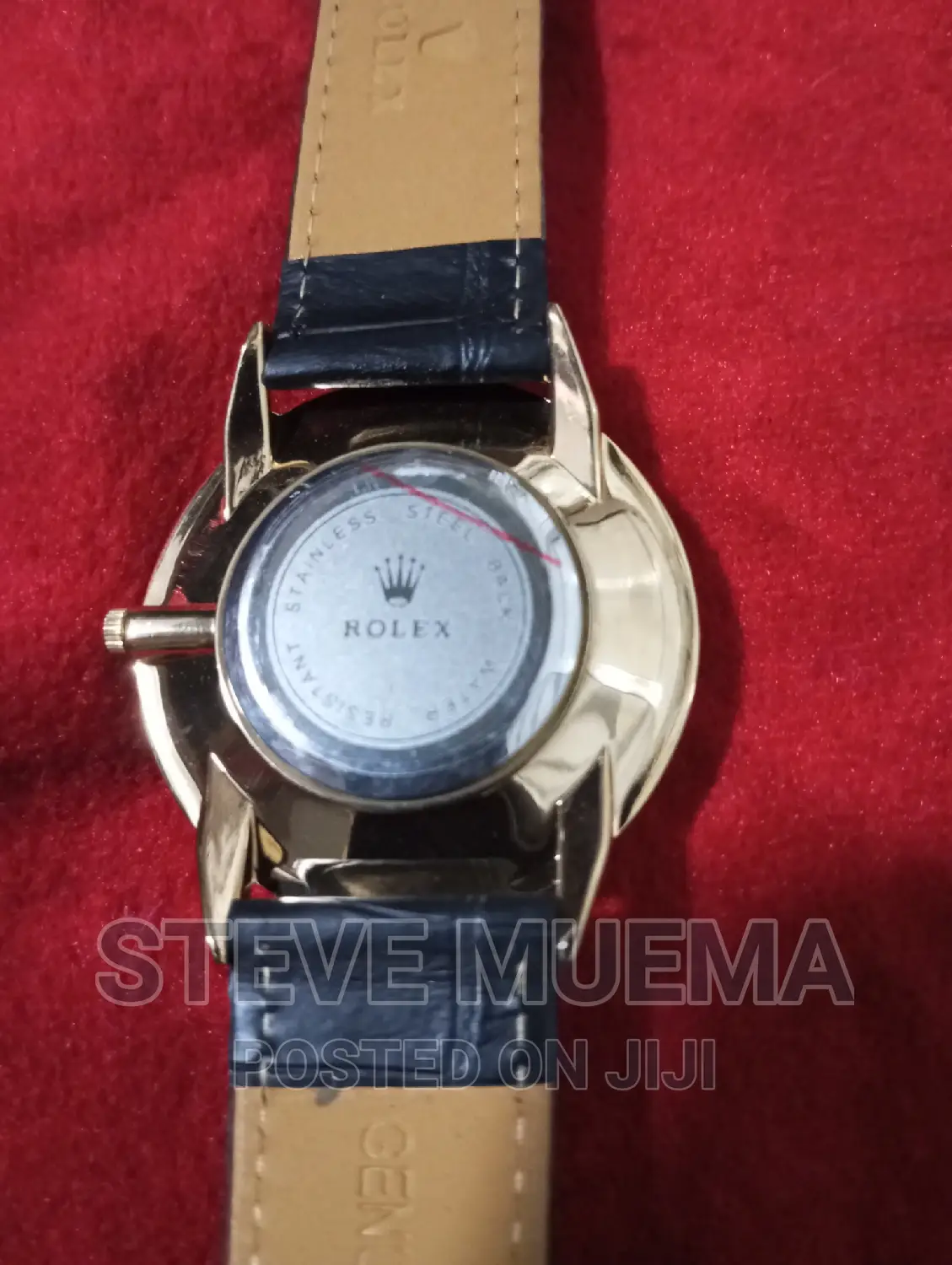 Rolex Leather Strap.
