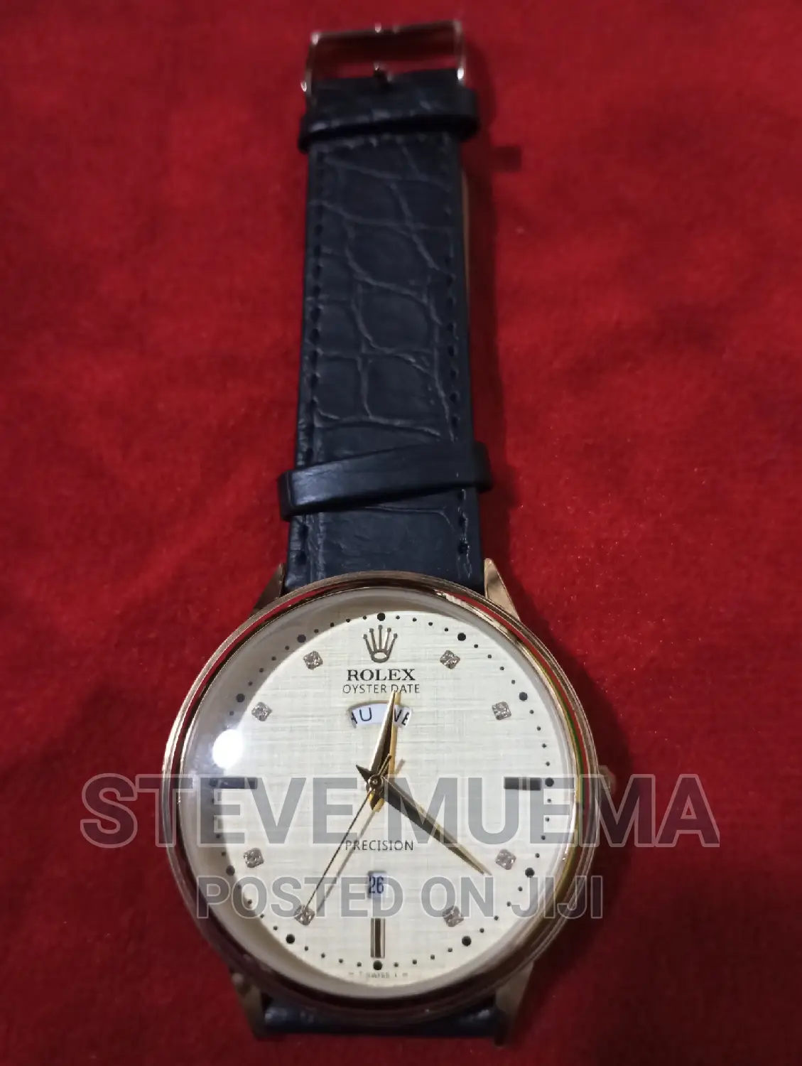 Rolex Leather Strap.