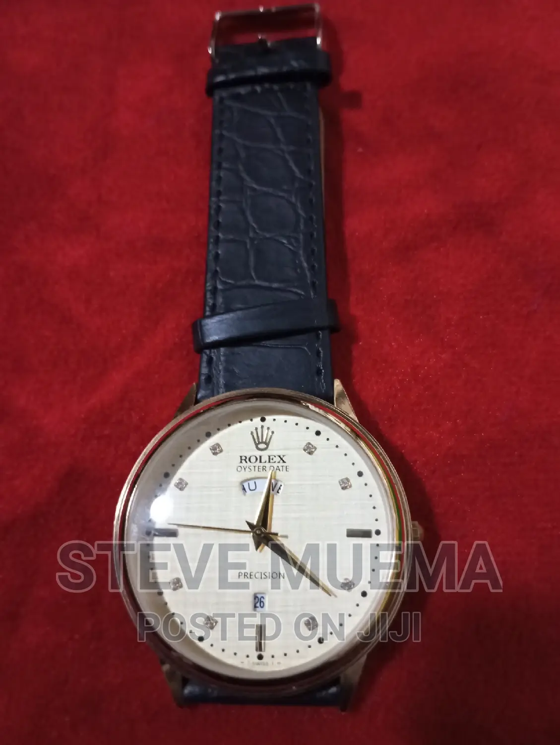 Rolex Leather Strap.