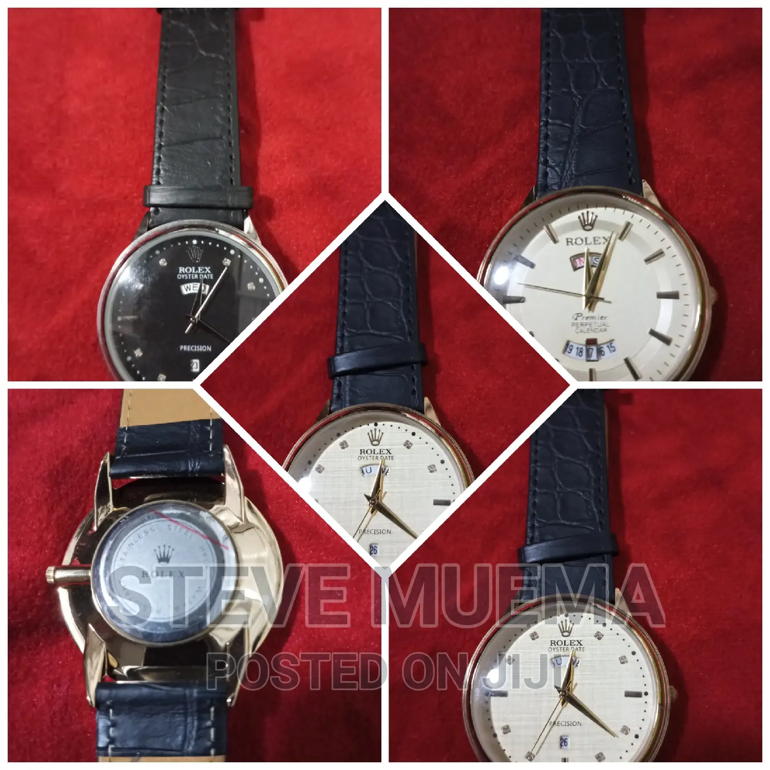 Rolex Leather Strap.