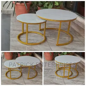Imported Morden Marble Nesting Coffee Table