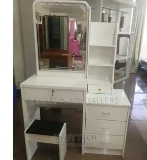 Dressing Table With Sliding Mirror