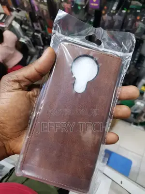 Leather Flip Case for Nokia 3.4 - Black