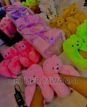 Giant Teddy Bear Indoor Shoes With Anti-Slip Sole in Kenya