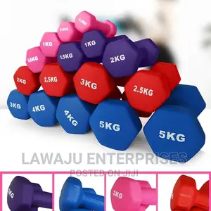 Vinyl Rubber Weightlifting Neoprene Aerobics Dumbbells
