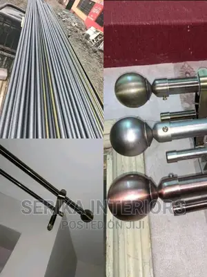 Locally Made Jua Kali Curtain Rods Jua Kali Curtain Rods