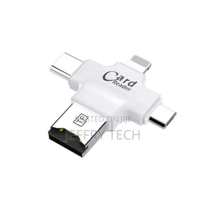 Multifunction 4-in-1 Muti-Card Reader for iPhone/Android Sd