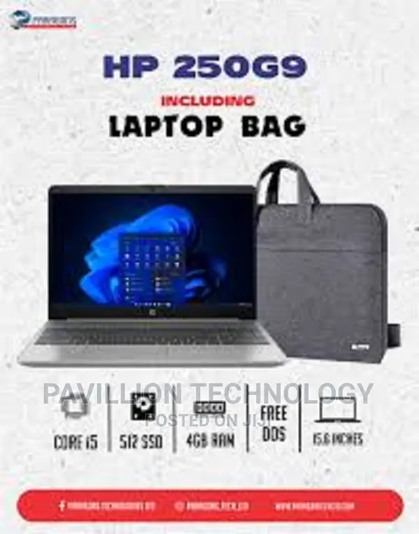 New Laptop HP 250 G8 8GB Intel Celeron SSD 256GB