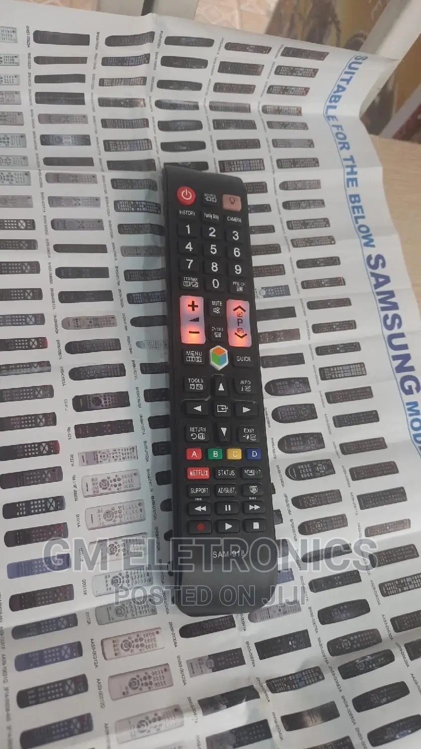 Universal Samsung (SAM 918) Replacement Remote.
