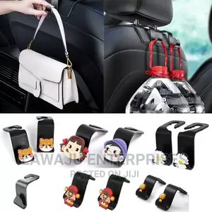 Car Seat Headrest Hook Organizer