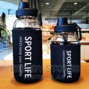 700mls High Borosilicate Glass Water Bottles