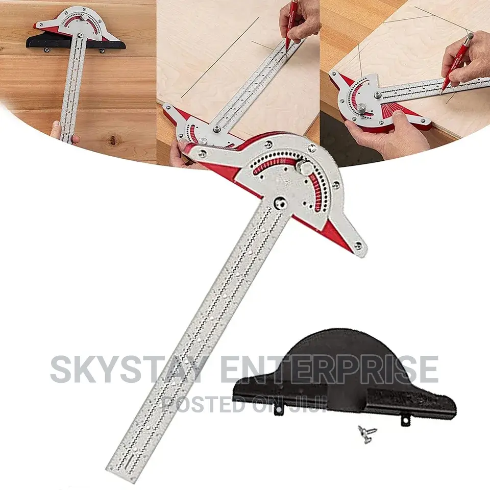 T Type Protractor Ruler 25/50cm