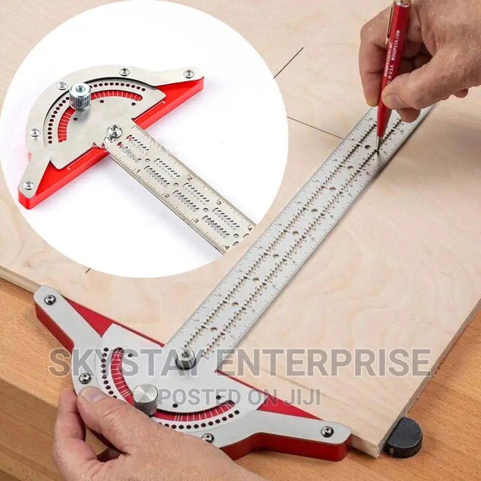 T Type Protractor Ruler 25/50cm