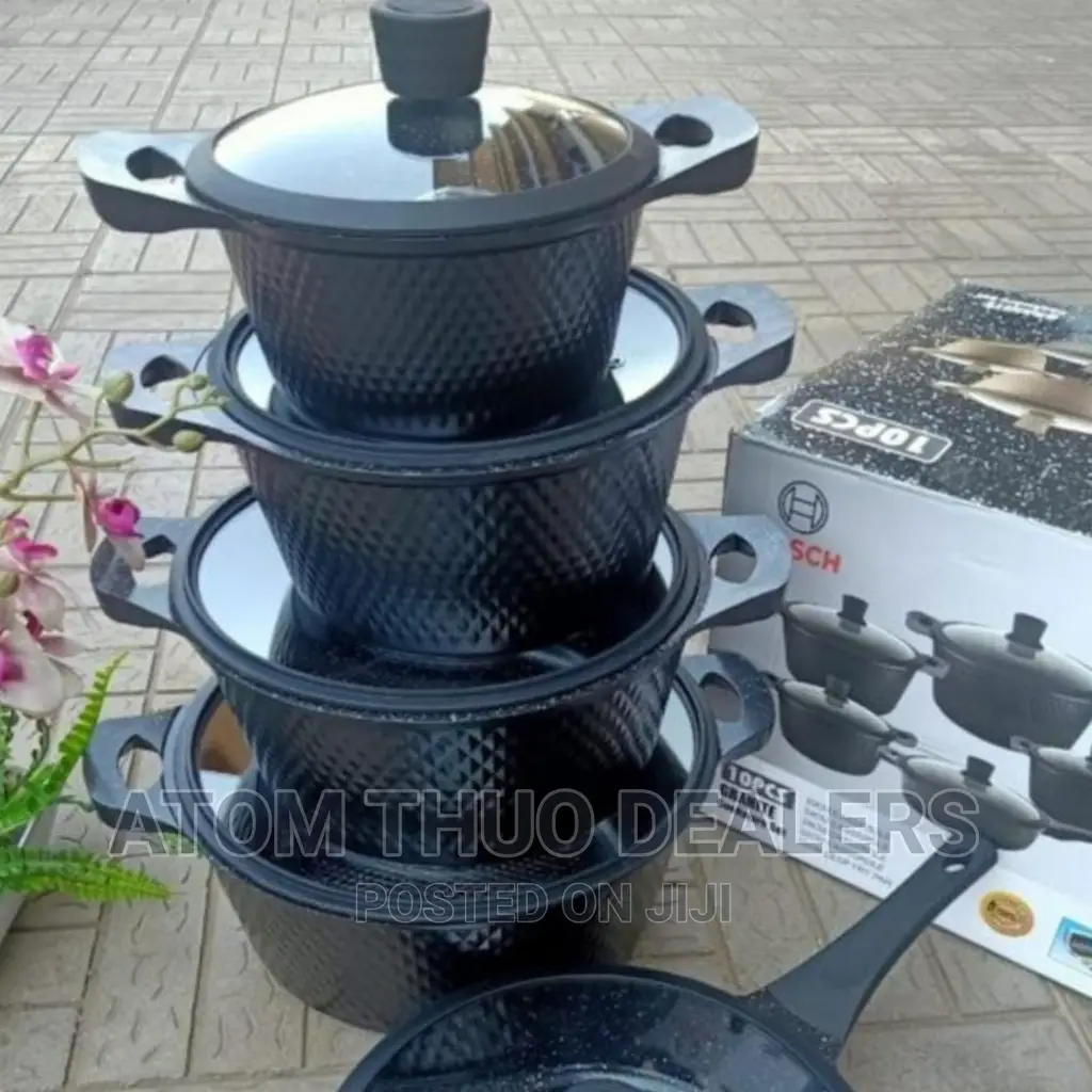 Silicone Rubber Bosch Granite Cookware Set