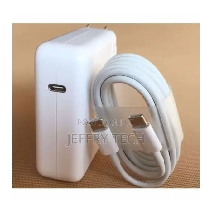 Macbook Pro Charger - White (Type C Cable)