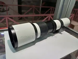 Wildlife Photography Telephoto Lens - Premium White Color