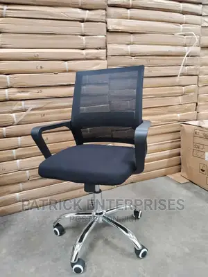 Imported Secretarial Mid-Back Recliner Office Chair