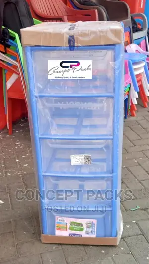 5 Stack Multipurpose Plastic Drawer.