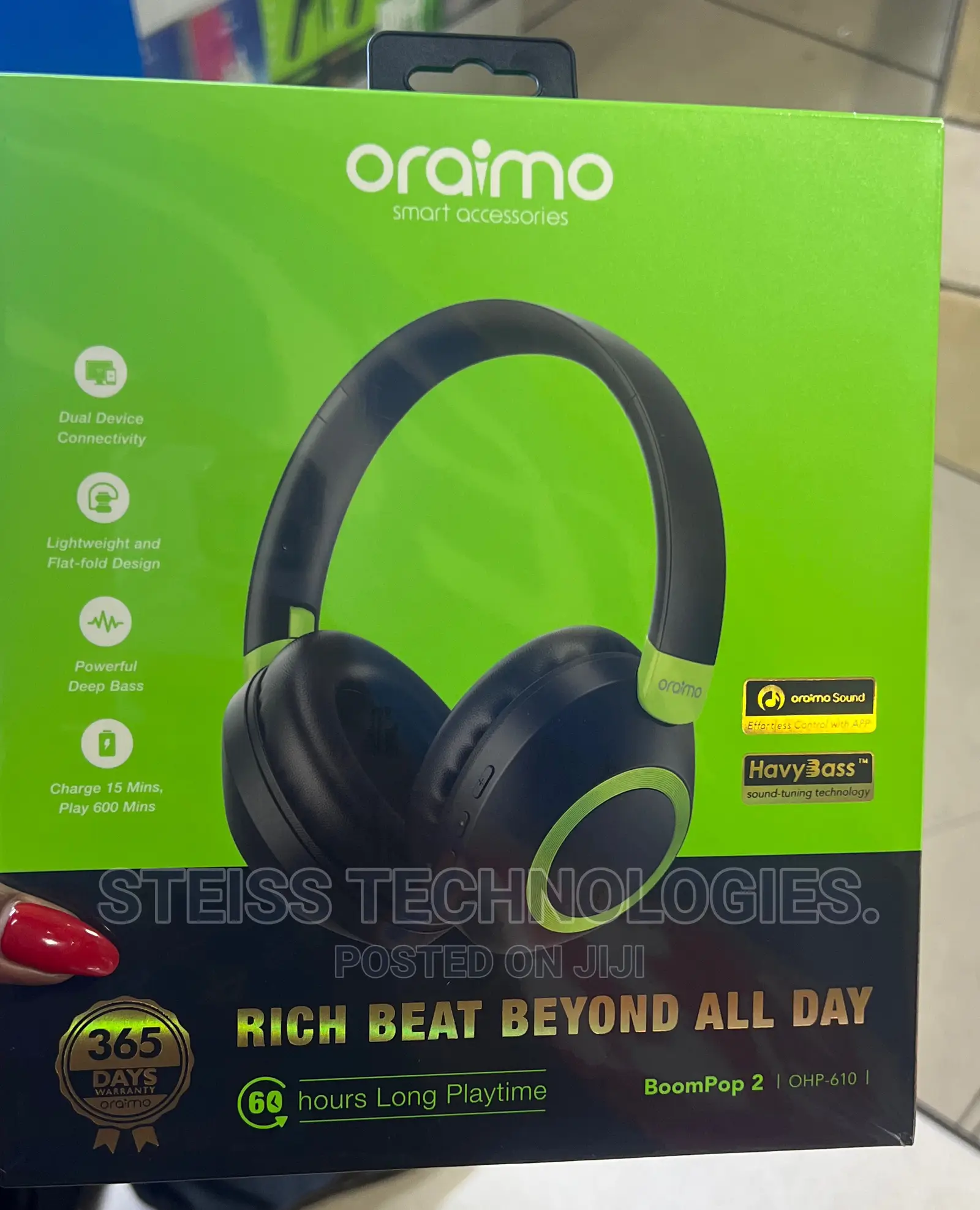 Oraimo Wireless Headphone