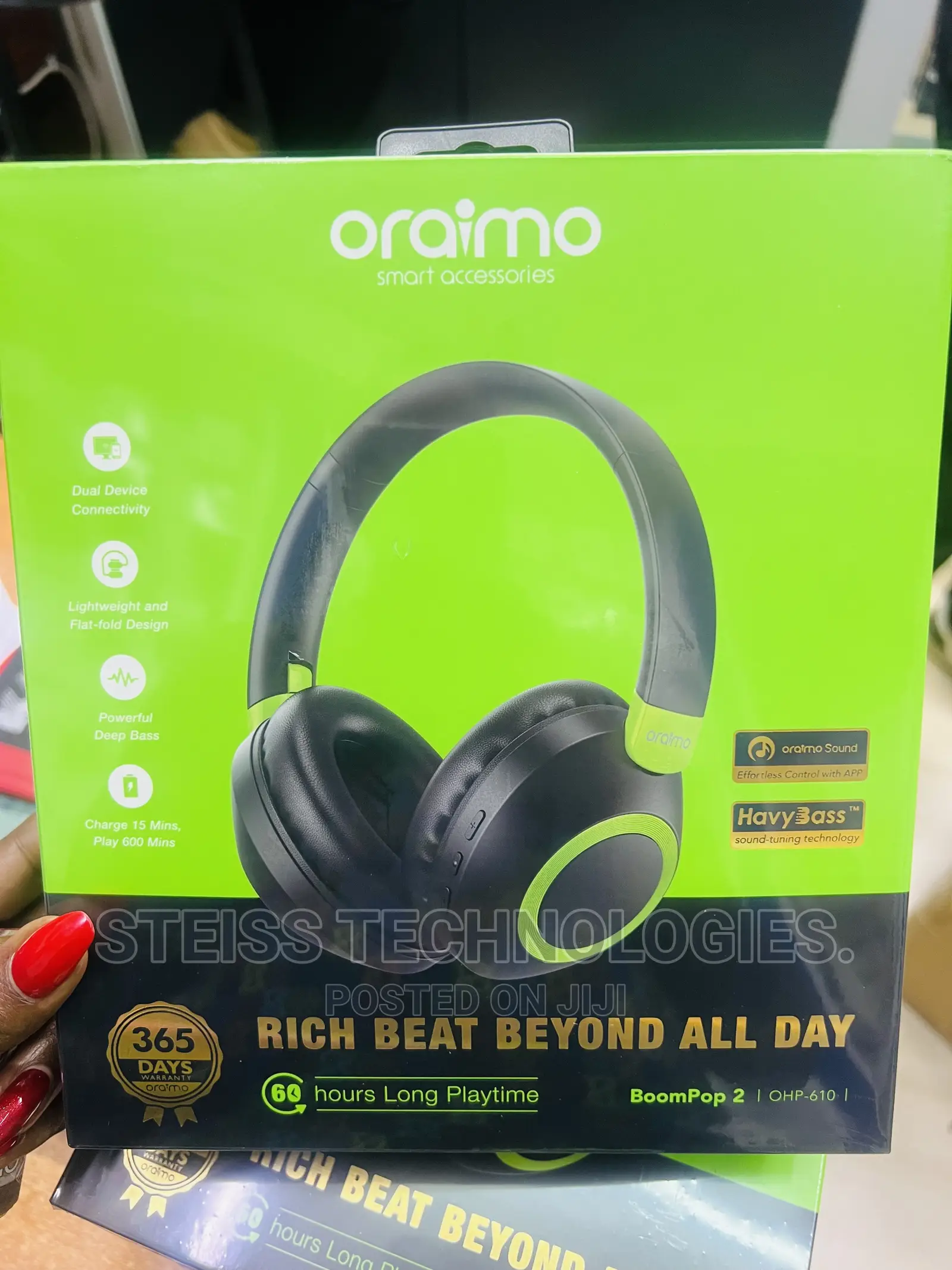 Oraimo Wireless Headphone