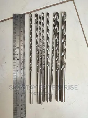 HSS Extra Long 8pcs 200mm Drill Bits
