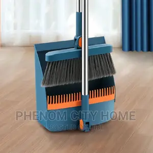 Broom and Dustban Set