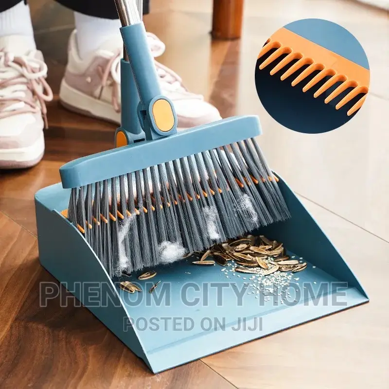 Broom and Dustban Set