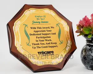 Trophy Wooden Awards