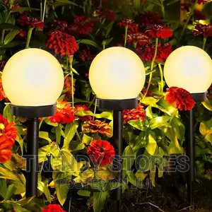 6 Pieces Outdoor Ball Solar Light