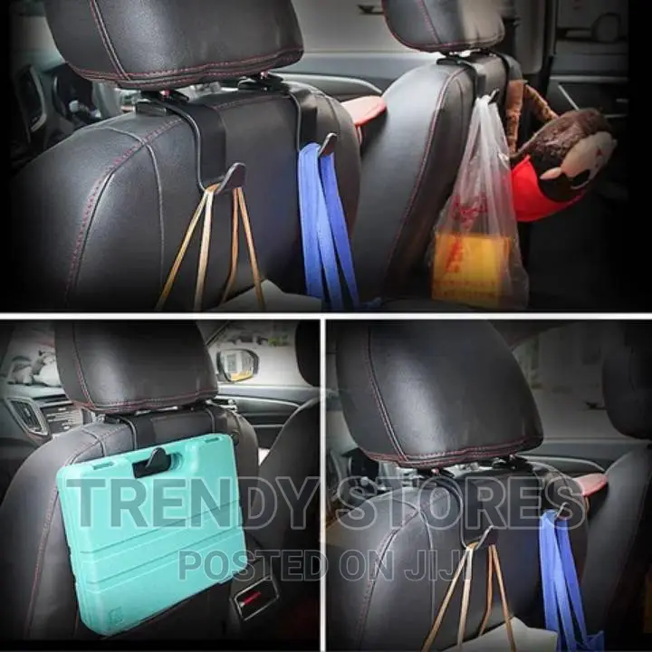 Car Seat Headrest Hook Organizer