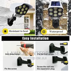 Motion Sensor Solar Lights