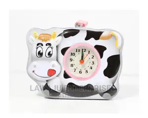 Piggy Bank With Clock