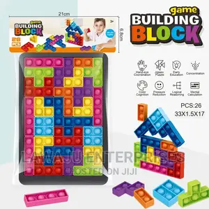Tetris Like/ Pop It Building Blocks