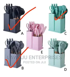 24 PC Set Executive Silicon Spoons*