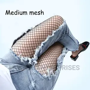 Long Sexy Hollow Out Fishnet Stockings