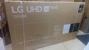 LG 75′′ Uq80006 Series Uhd Tv, Cinema Screen Design