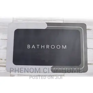 Antislip Bathroom Mats With Rubber Bottom
