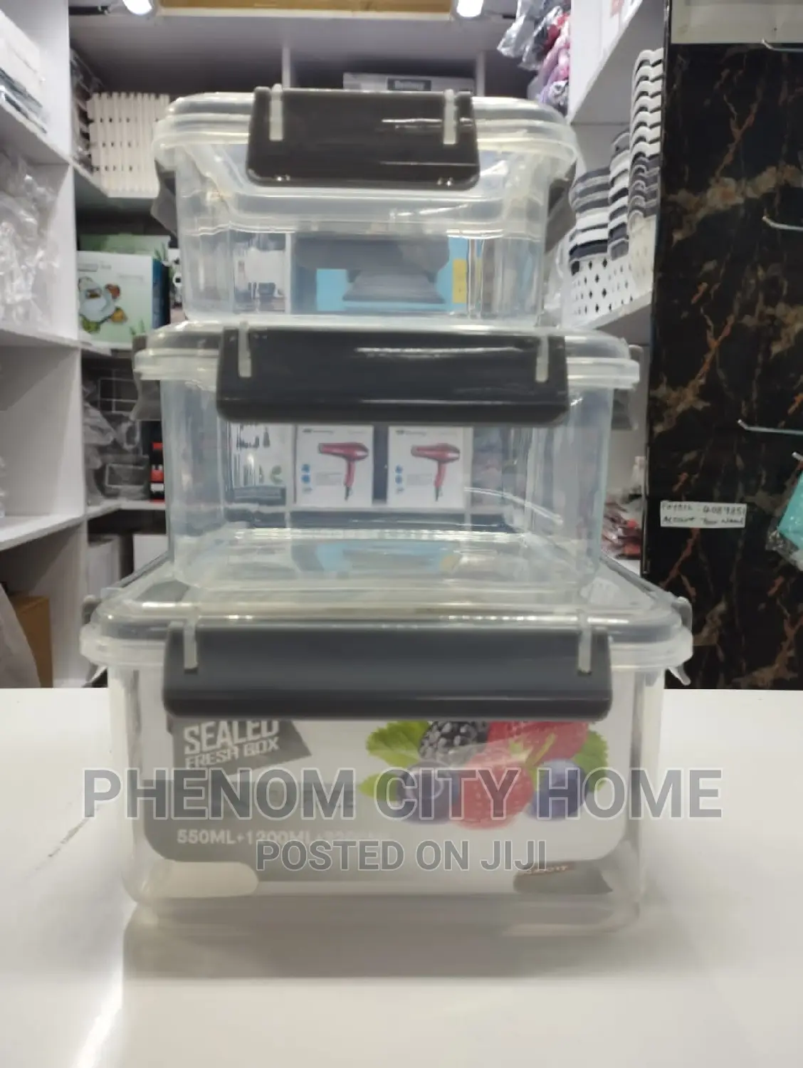 3pc Refrigerator Storage Box