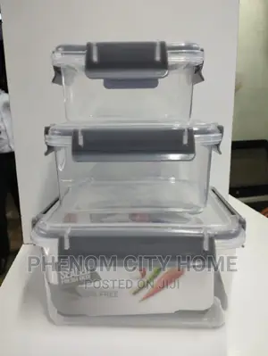 3PC Storage Box/Portable Lunch Box Available