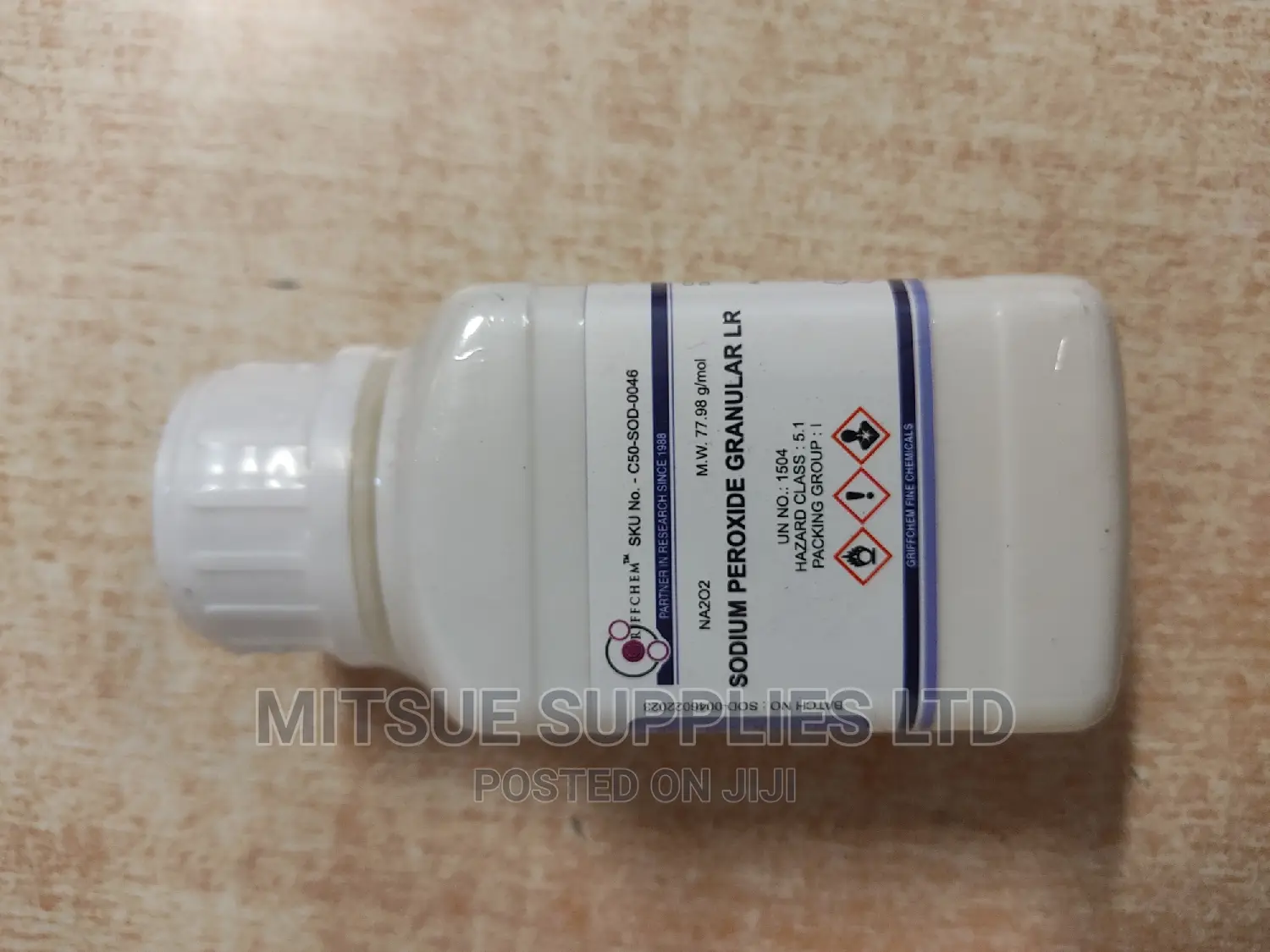 Sodium Peroxide Granular Granular LR 100G Griffchem