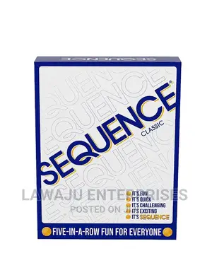 Sequence Game With Folding Board