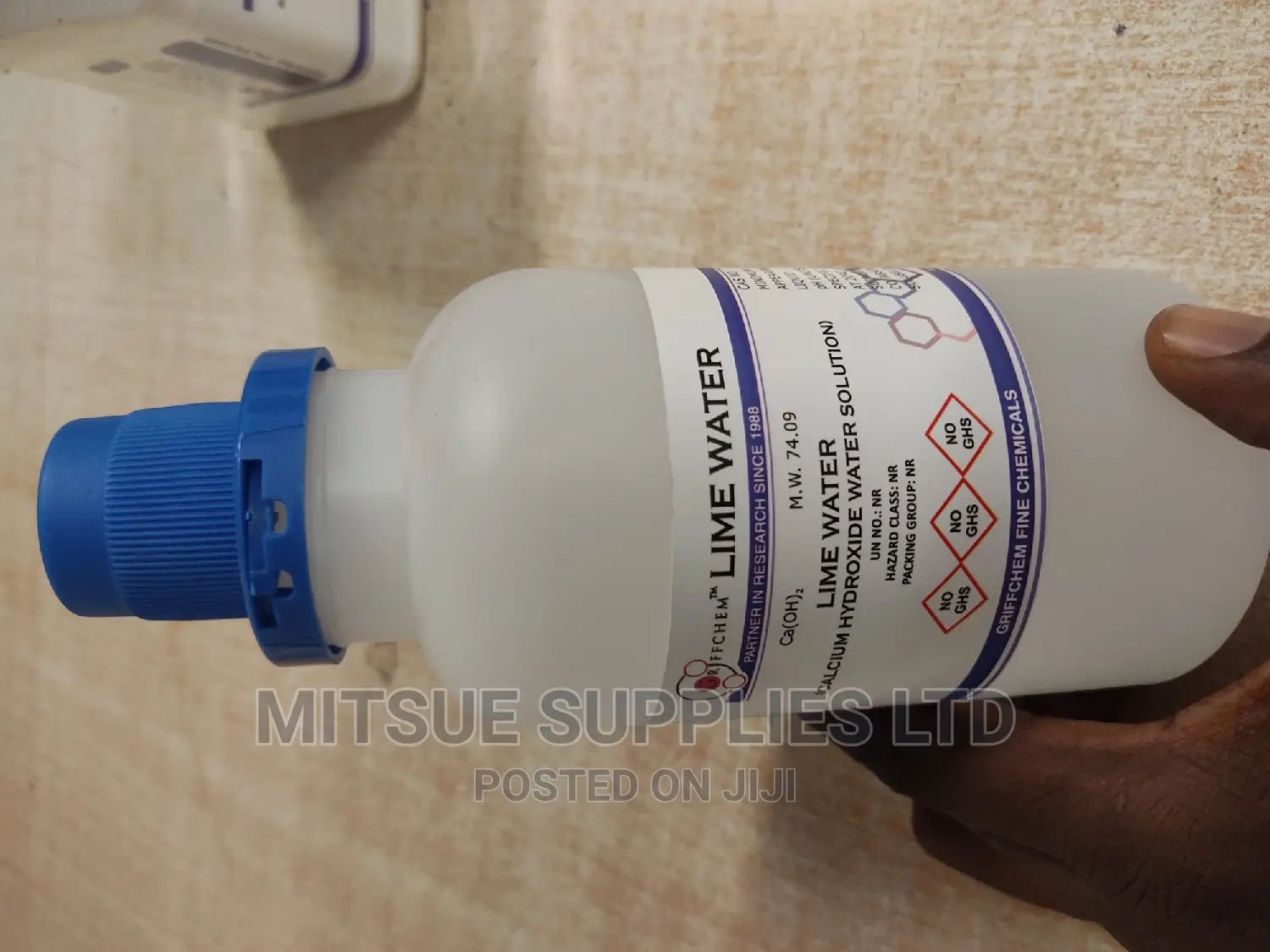 Lime Water - Calcium Hydroxide Water Solution 1000ml