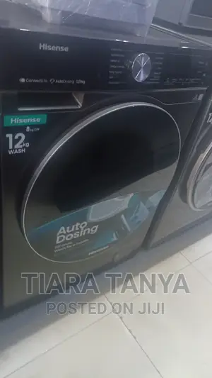 Hisense 12kg, 8kg Dryer Front Load Automatic Washing Machine
