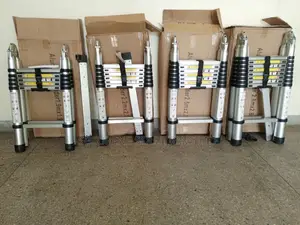 Aluminum Double Telescopic Ladders on Offer